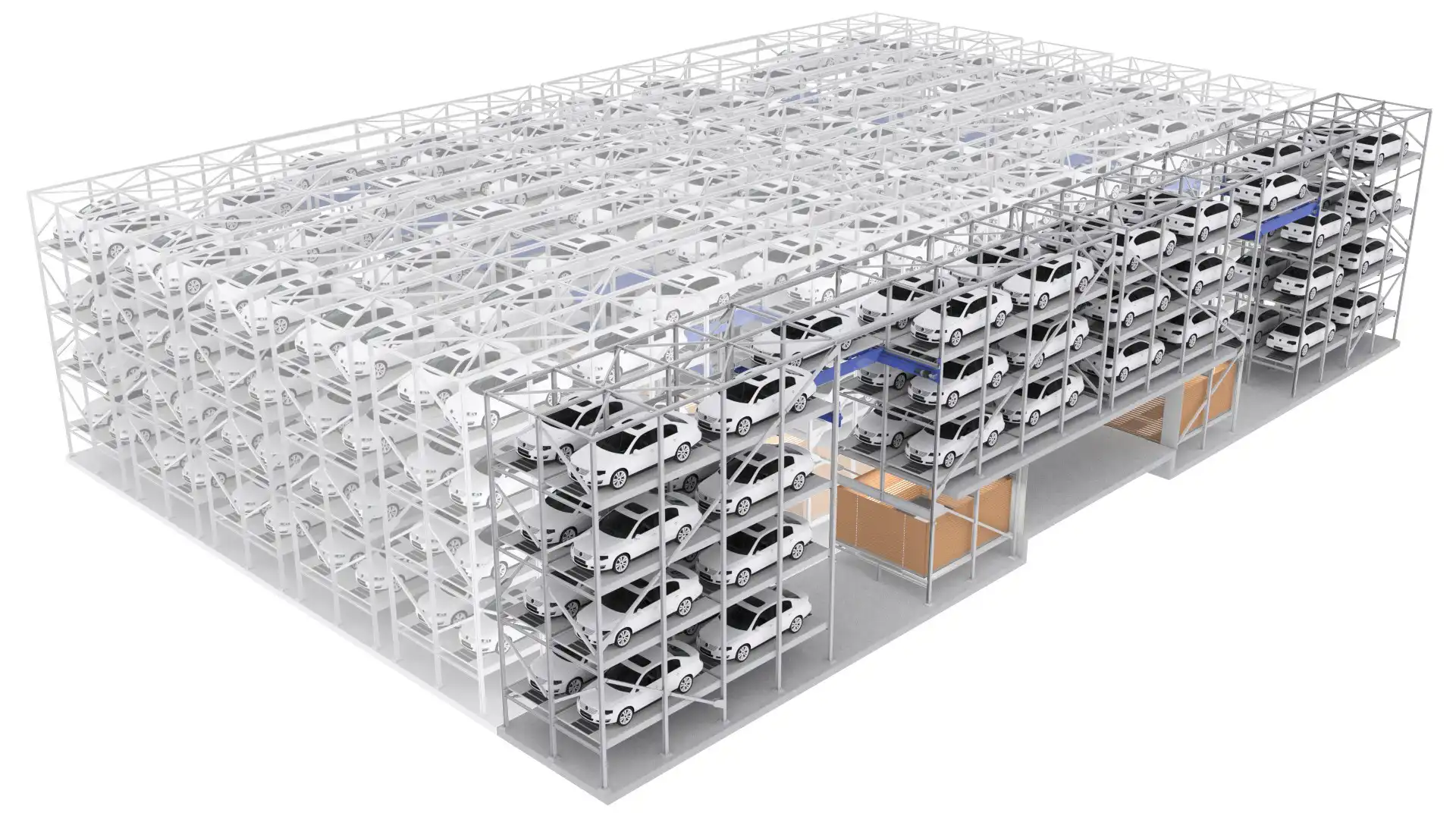full floor car park automation